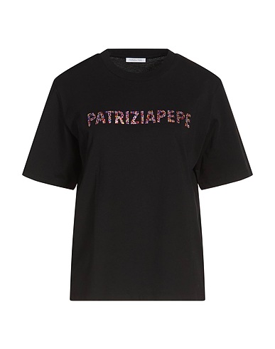 PATRIZIA PEPE T-shirt NERO 100% Cotton