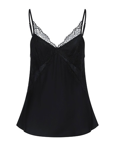 PATRIZIA PEPE Camisole Nero 100% Viscosa, Poliammide