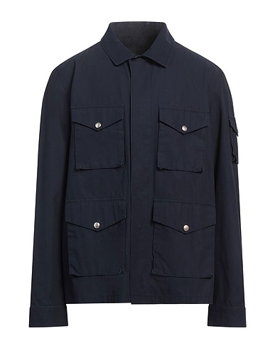 GIVENCHY Jacket Midnight blue 100% Cotton