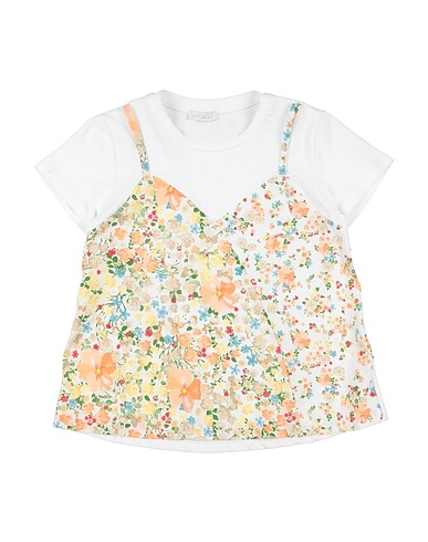 MEILISA BAI T-shirt White 94% Cotton, 6% Elastane