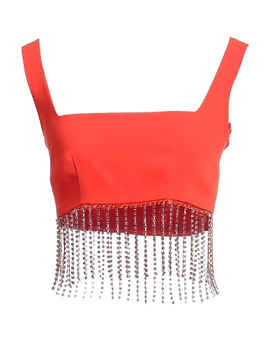 ALBERTO AUDENINO Top Arancione 100% Poliestere