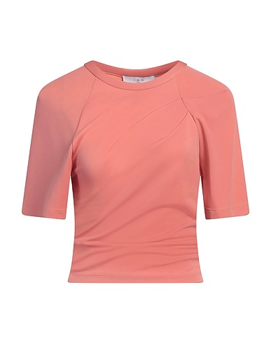 IRO T-shirt Salmon pink 45% Lyocell, 42% Cotton, 13% Elastane