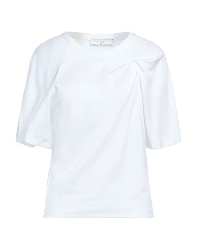 IRO Ｔシャツ ホワイト テンセル 45% / コットン 42% / ポリウレタン 13%