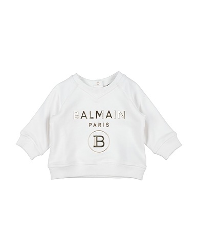 BALMAIN Sudadera Blanco 100% Algodón
