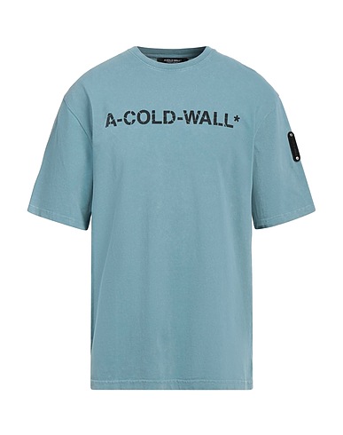 A-COLD-WALL* T-shirt Slate blue 100% Cotton