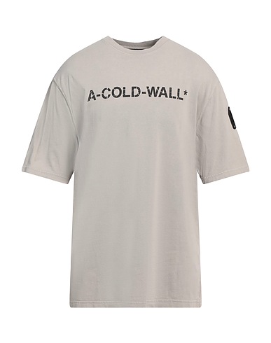 A-COLD-WALL* T-shirt Light grey 100% Cotton