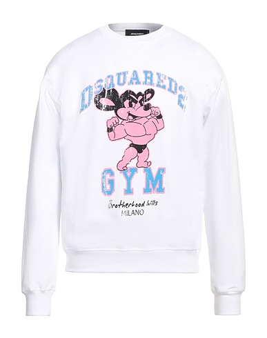 DSQUARED2 Sweatshirt White 100% Cotton