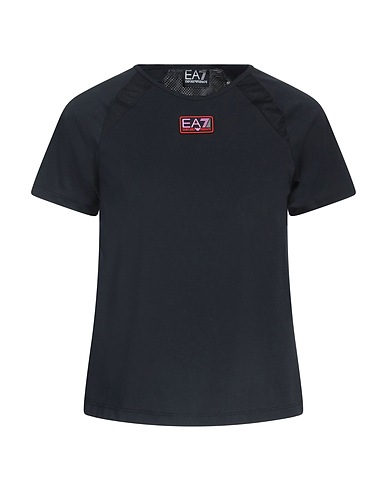 EA7 T-Shirt Schwarz 90% Polyester, 10% Elastan