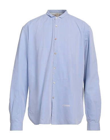 DNL Solid color shirt Blue 100% Cotton