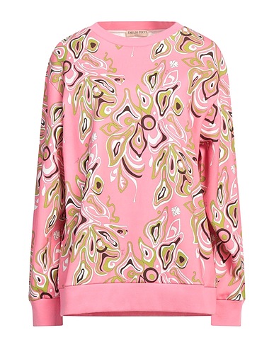 PUCCI 트레이닝 상의 핑크 77% 폴리에스테르, 20% 폴리아미드, 3% 엘라스테인, 코튼