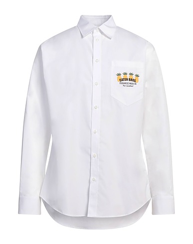 DSQUARED2 Shirts White 100% Cotton