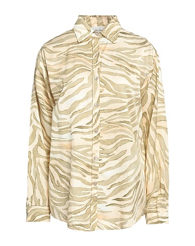 FORTE_FORTE Camicie  e bluse fantasia Sabbia 57% Cotone, 43% Viscosa