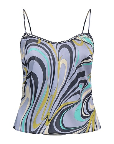 PUCCI Slate blue 54% Silk, 37% Polyamide, 9% Elastane