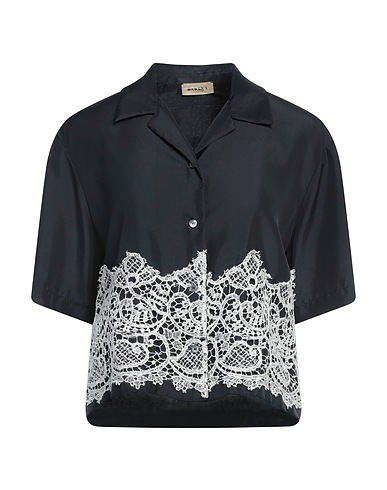 BARENA Silk shirts & blouses Black 100% Silk, Cotton