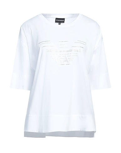 EMPORIO ARMANI T-shirt Bianco 100% Cotone