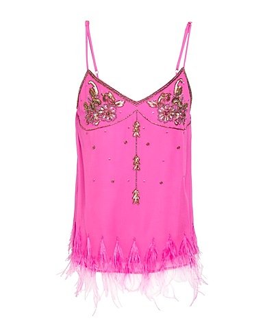 PATRIZIA PEPE Top Magenta 100% Viscose