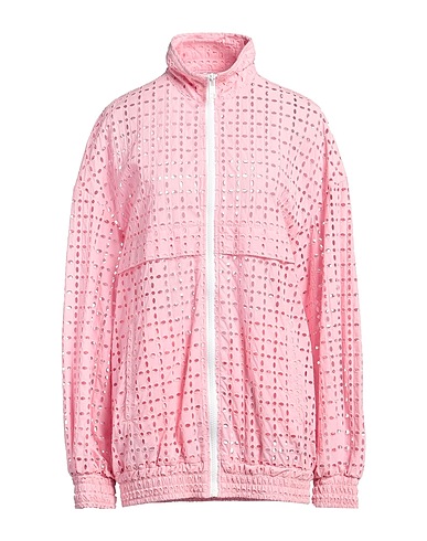 MSGM Jacket Light pink 55% Cotton, 45% Polyester