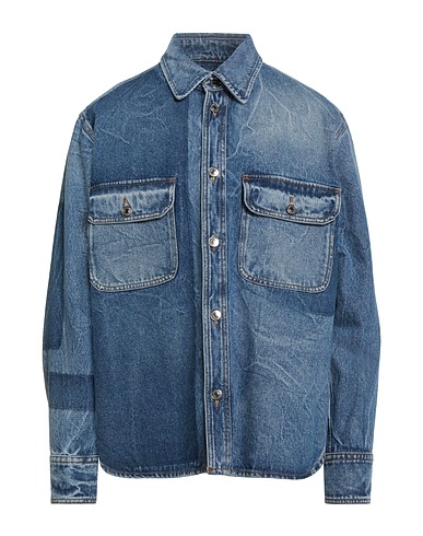MSGM Denim shirt Blue 100% Cotton