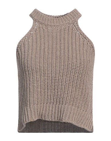ALYSI Top Taupe 75% Cotton, 20% Polyester, 5% Other Fibres