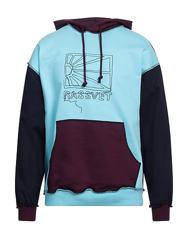 RASSVET Hooded track jacket  Sky blue 100% Cotton