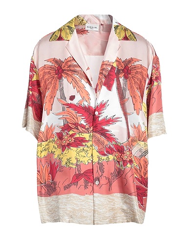 P.A.R.O.S.H. Floral shirts & blouses Burgundy 100% Silk