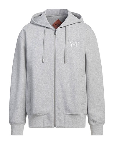 MCM Hoodie Hellgrau 71% Polyester, 23% Baumwolle, 6% Elastan