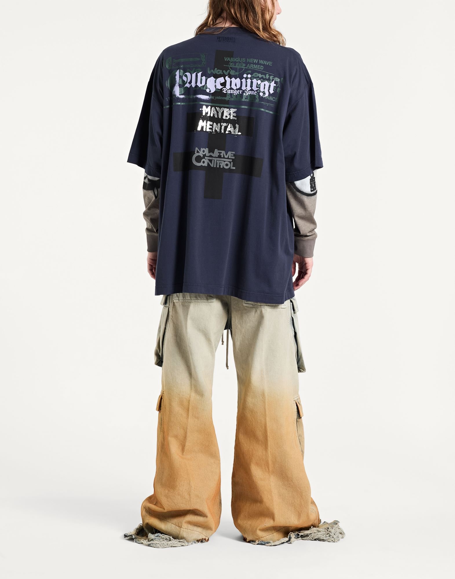 VETEMENTS T-shirt Midnight-blue SINT - T-Shirts - Free