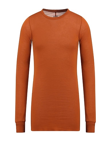 RICK OWENS T-shirt Ruggine 88% Viscosa, 12% Seta