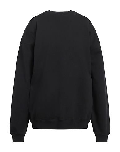 VETEMENTS Sweatshirt Black 80% Cotton, 20% Elastane