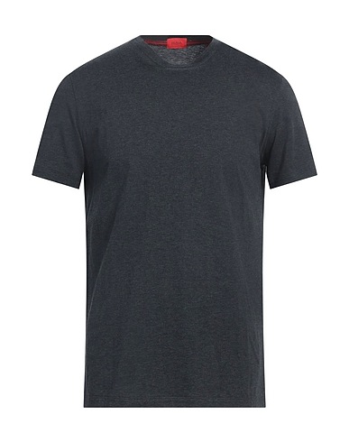 ISAIA Basic T-Shirt Lead 100% Cotton