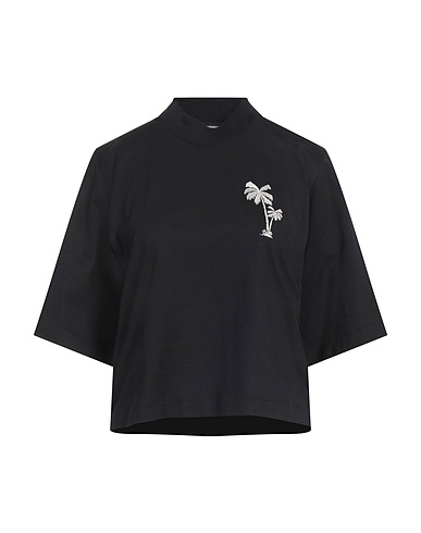 PALM ANGELS T-Shirt NERO 100% Baumwolle, Polyester