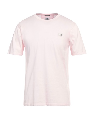 C.P. COMPANY Camiseta básica Rosa 100% Algodón