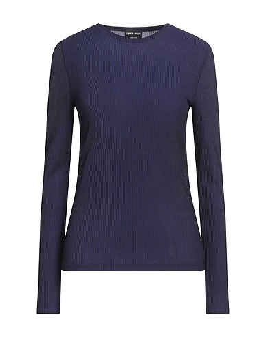 GIORGIO ARMANI Top Navy 100% Viscose