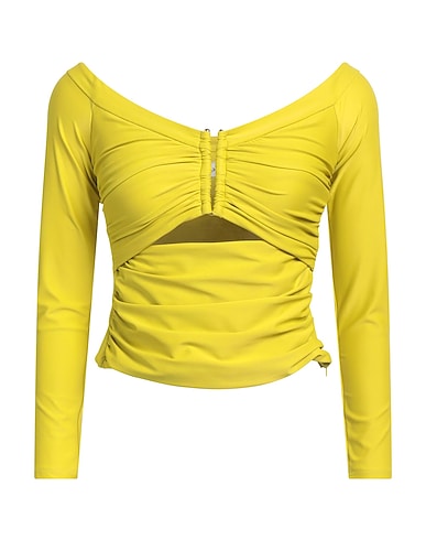 SELF-PORTRAIT Off-the-shoulder top 80% Polyamide, 20% Elastane