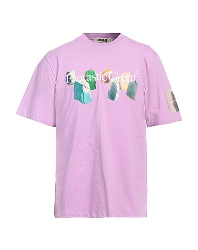 MSGM T-shirt FANTASTIC GREEN X DUCCIO MARIA GAMBI 100% Organic cotton