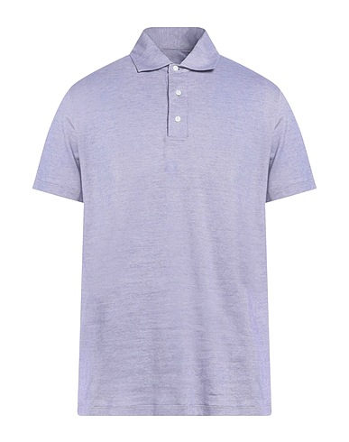 ISAIA Polo shirt Purple 100% Cotton