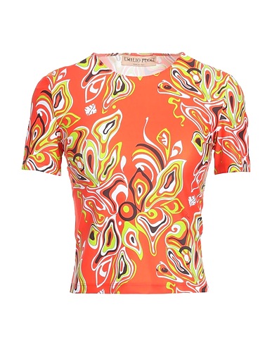 PUCCI Camiseta Naranja 78% Poliamida, 22% Elastán