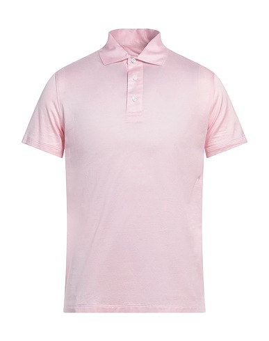 ISAIA Polo shirt Pink 100% Cotton
