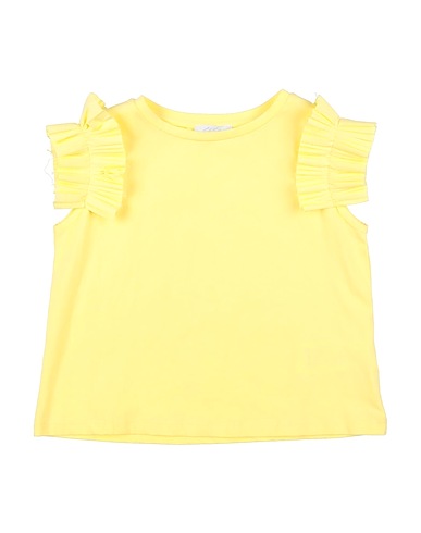L:Ú L:Ú by MISS GRANT Tank top Yellow 96% Cotton, 4% Elastane