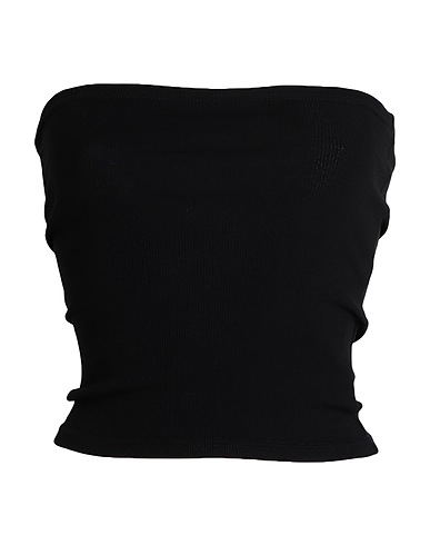 M ESSENTIAL Top Black 47% Rayon, 43% Cotton, 10% Elastane