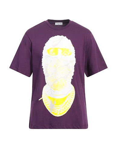 IH NOM UH NIT T-shirt Plum 100% Cotton, Elastane