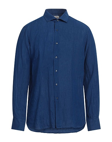 ALESSANDRO GHERARDI Linen shirt SOFT Blue 100% Linen