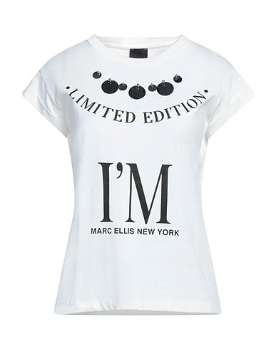 MARC ELLIS T-shirt White 100% Cotton