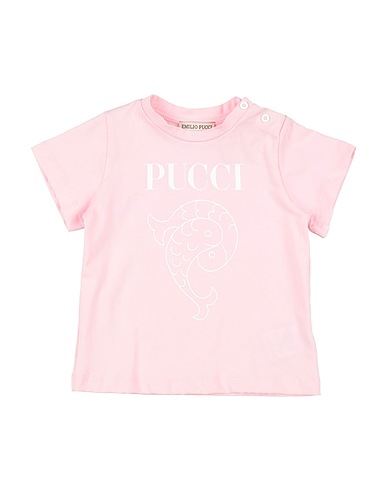 PUCCI T-shirt Pink 100% Cotton