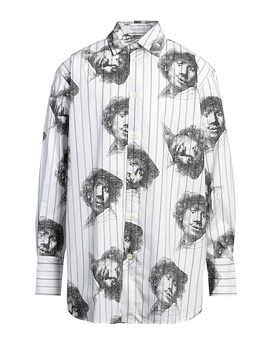 JW ANDERSON Patterned shirt White 100% Cotton