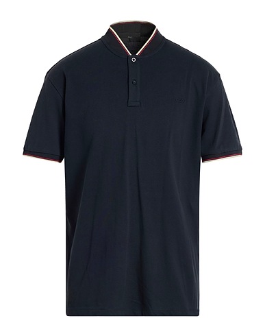 LIU •JO MAN T-shirt Midnight blue 95% Cotton, 5% Elastane