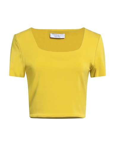 KAOS Crop top Sage green 75% Acetate, 18% Polyamide, 7% Elastane