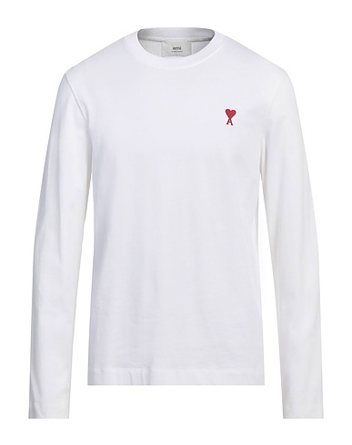 AMI ALEXANDRE MATTIUSSI T-shirt White 100% Organic cotton