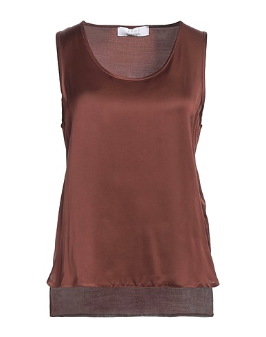 KAOS Top Chocolate brown 100% Viscose