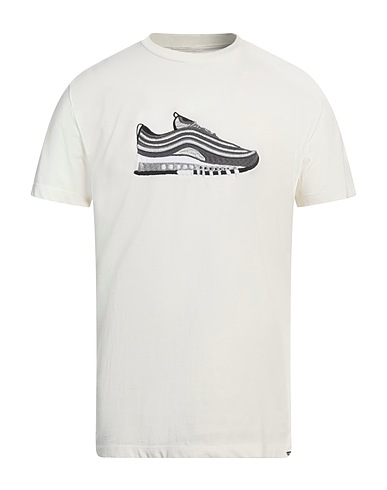 EASY SLIP ON T-shirt Off white 100% Cotone